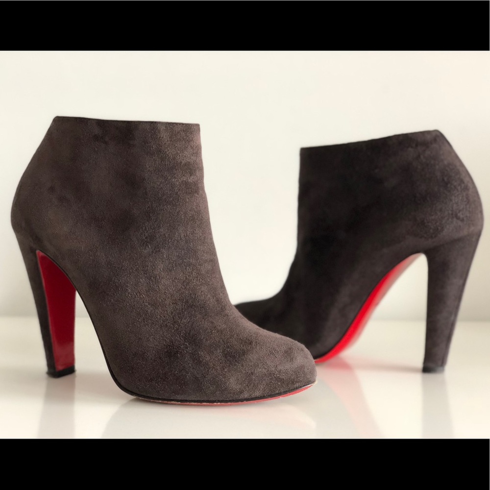 ✨CHRISTIAN LOUBOUTIN✨BOBSLEIGH 100 VEAU VELOURS